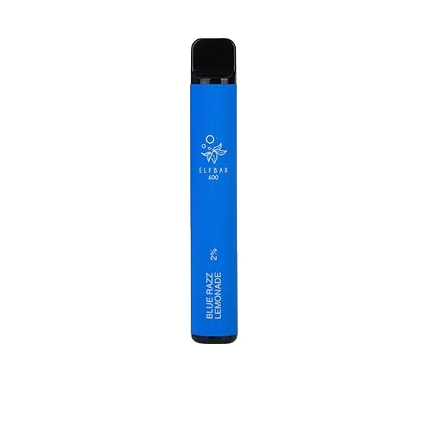 20mg ELF Bar Disposable Vape Pod 600 Puffs - ZERO VAPE STORE