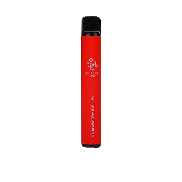 20mg ELF Bar Disposable Vape Pod 600 Puffs - ZERO VAPE STORE