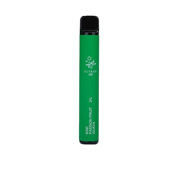 20mg ELF Bar Disposable Vape Pod 600 Puffs - ZERO VAPE STORE