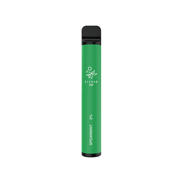 20mg ELF Bar Disposable Vape Pod 600 Puffs - ZERO VAPE STORE