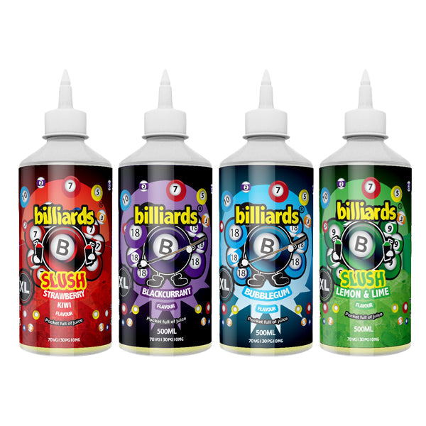 Billiards XL 500ml Shortfill (70VG/30PG) - ZERO VAPE STORE