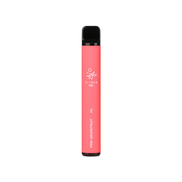 20mg ELF Bar Disposable Vape Pod 600 Puffs - ZERO VAPE STORE