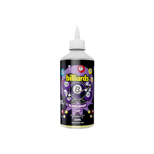 Billiards XL 500ml Shortfill (70VG/30PG) - ZERO VAPE STORE