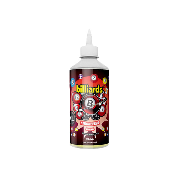 Billiards XL 500ml Shortfill (70VG/30PG) - ZERO VAPE STORE