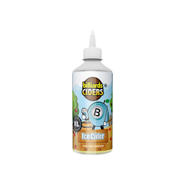 Billiards XL 500ml Shortfill (70VG/30PG) - ZERO VAPE STORE