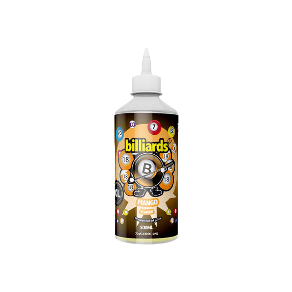 Billiards XL 500ml Shortfill (70VG/30PG) - ZERO VAPE STORE