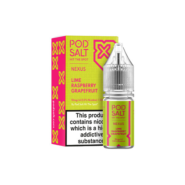 10mg Pod Salt Nexus 10ml Nic Salt (50VG/50PG) – ZERO VAPE STORE