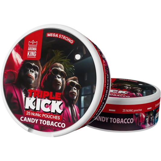 Aroma King NoNic Triple Kick Candy Tobacco - 20mg