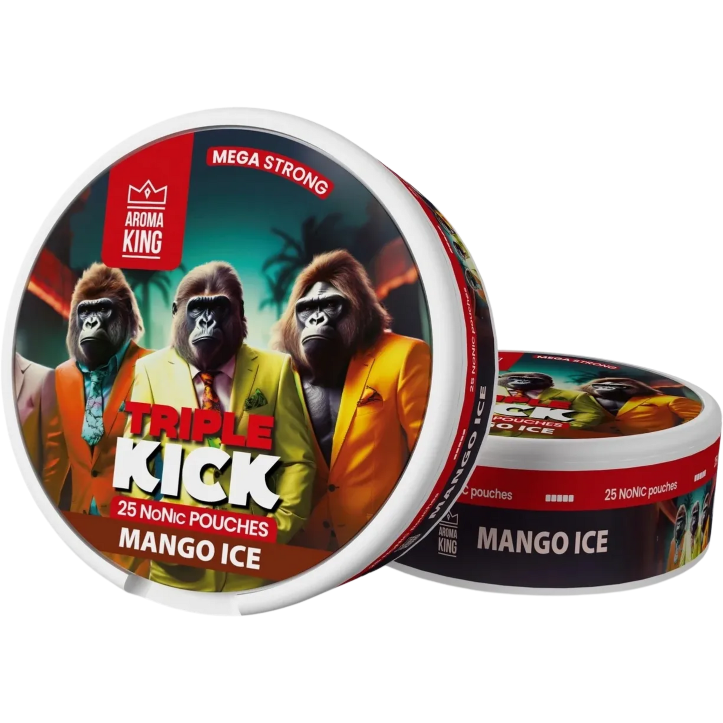 Aroma King NoNic Double Kick Mango Ice - 10mg