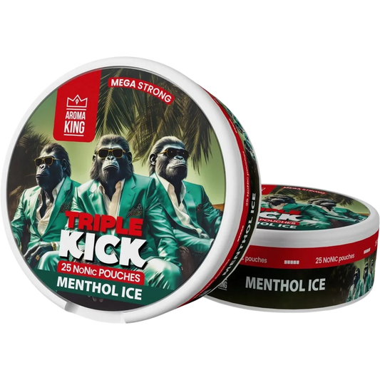 Aroma King NoNic Triple Kick Menthol Ice - 20mg