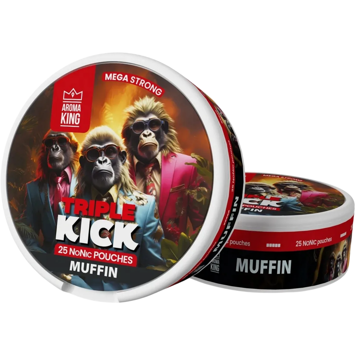 Aroma King NoNic Triple Kick Muffin - 20mg