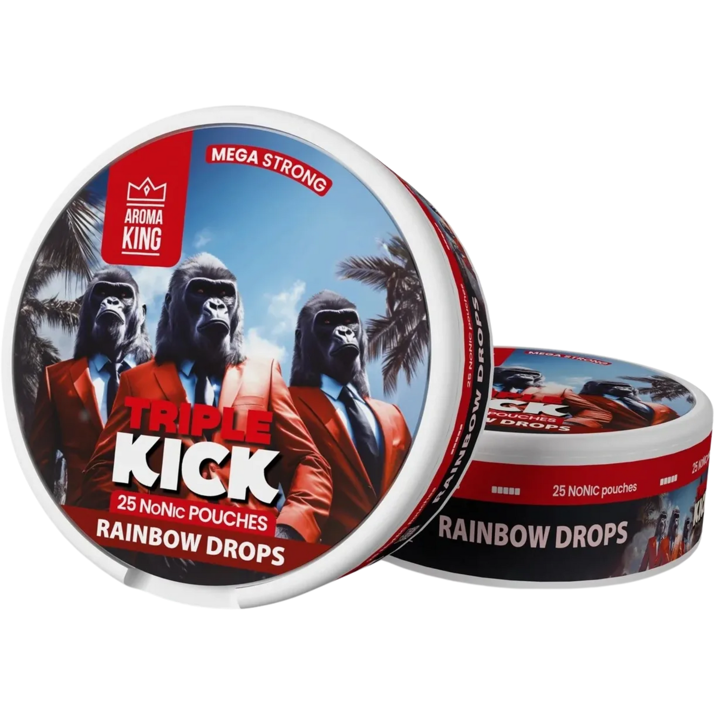 Aroma King NoNic Triple Kick Rainbow Drops - 20mg