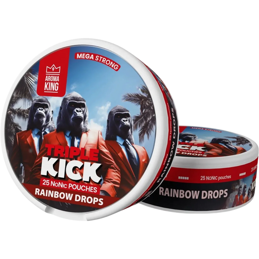 Aroma King NoNic Triple Kick Rainbow Drops - 20mg