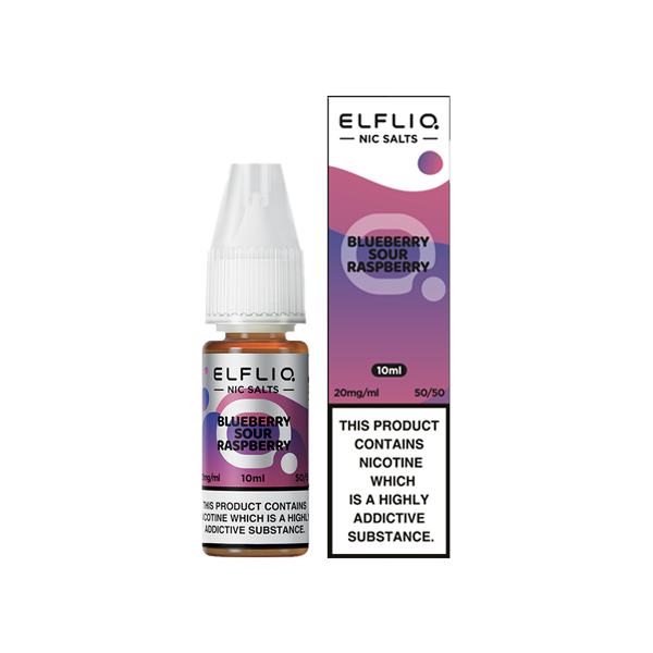 10mg ELFLIQ By Elf Bar 10ml Nic Salt (50VG/50PG)