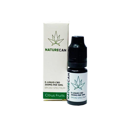 Naturecan 250mg CBD E-Liquid 10ml (80VG/20PG)