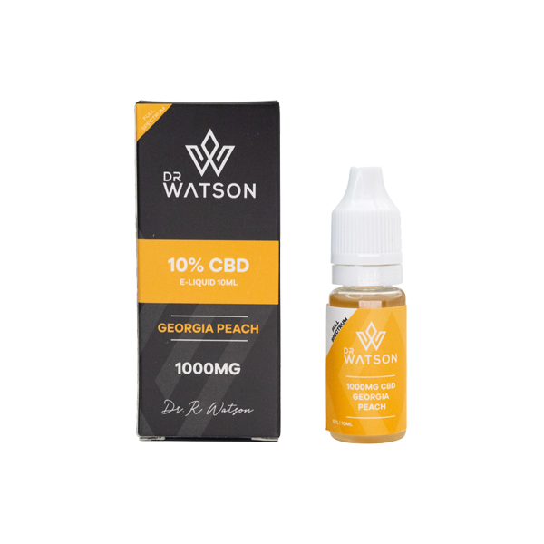 Dr Watson 1000mg Full Spectrum CBD E-liquid 10ml (BUY 1 GET 1 FREE)