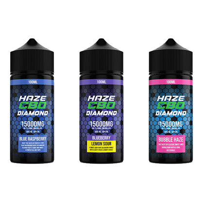 Haze CBD Diamond 15000mg CBD E-Liquid 100ml