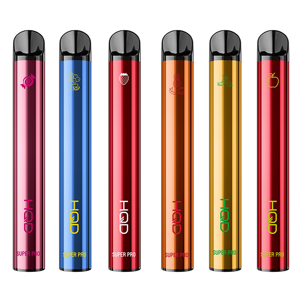 20mg HQD Super Pro Disposable Vape Device 600 Puffs