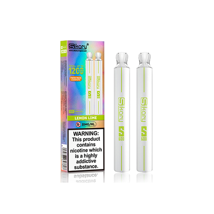 20mg Sikary S600 Twin Pack Disposable Vapes 1200 Puffs