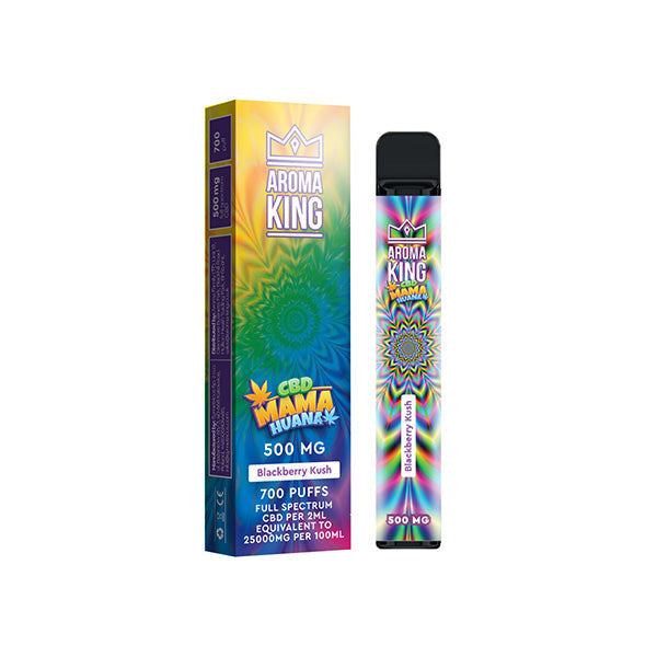 Aroma King Mama Huana 500mg CBD Disposable Vape Device 700 Puffs