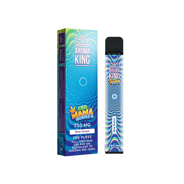 Aroma King Mama Huana 250mg CBD Disposable Vape Device 700 Puffs