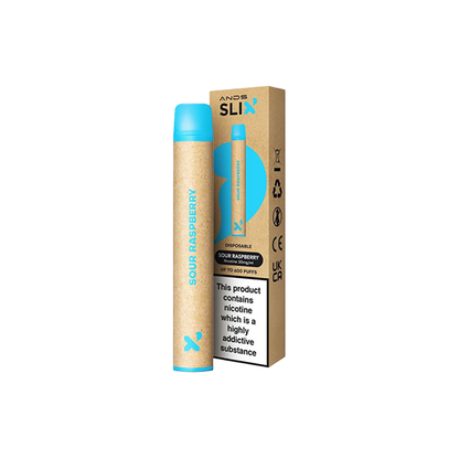 20mg ANDS Slix Recyclable Disposable Vape Device 600 Puffs