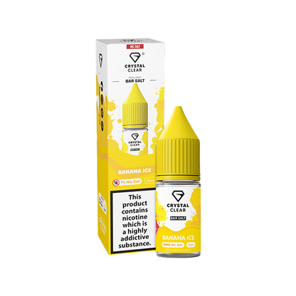 10mg Crystal Clear Nic Salt 10ml (50VG/50PG)