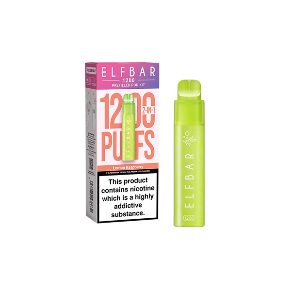 20mg ELF Bar 1200 Prefilled Pod Kit 1200 Puffs