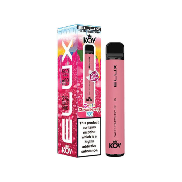 EXPIRED:: 20mg Elux KOV Bar Sweets Series Disposable Vape Device 600 Puffs