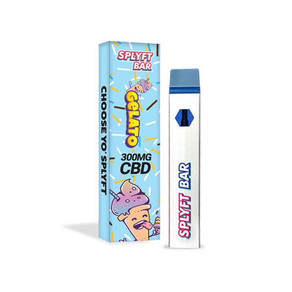 SPLYFT BAR 300mg Full Spectrum Flowform CBD Disposable Vape