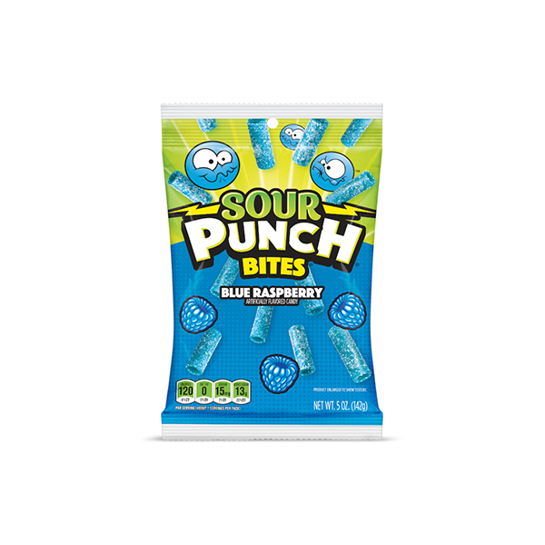 USA Sour Punch Bites Share Bags - 142g