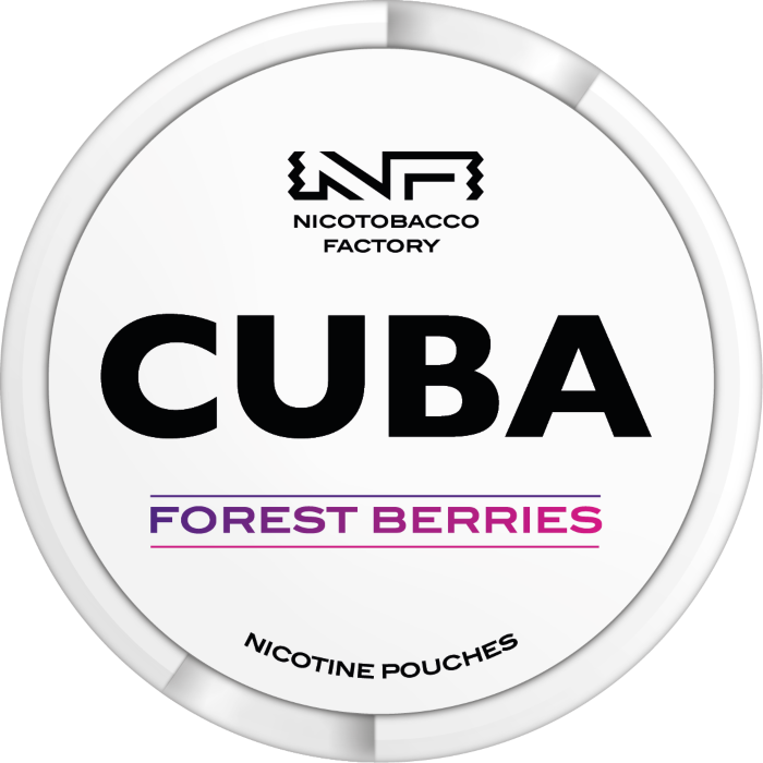 Cuba White Forest Berries - 24mg