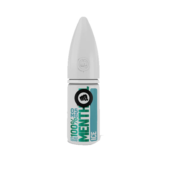 10mg Riot Squad 100% Menthol Range Nic Salts 10ml (50VG/50PG) - ZERO VAPE STORE