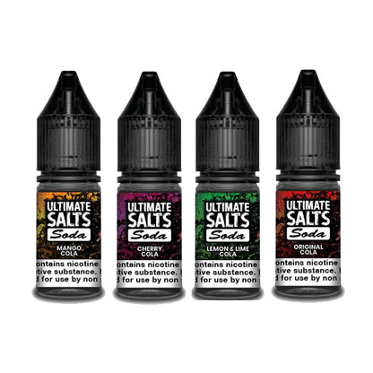 10MG Ultimate Puff Salts Soda 10ML Flavoured Nic Salts (50VG/50PG) - ZERO VAPE STORE