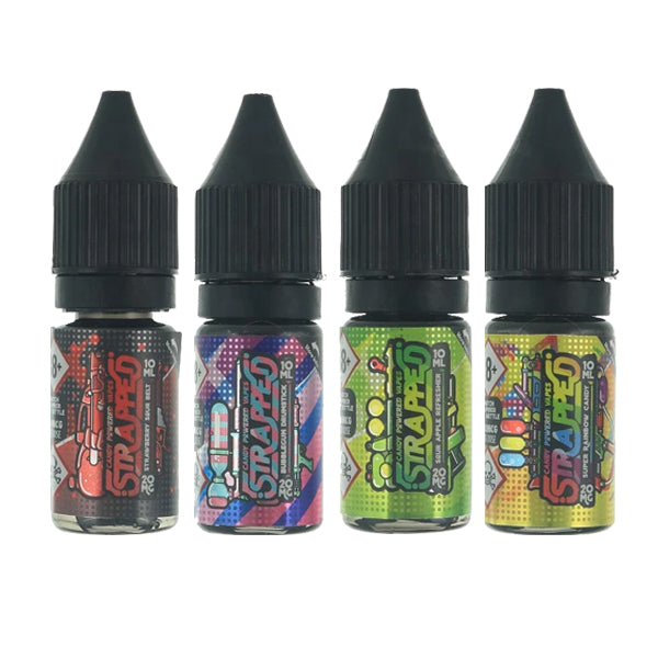 Expired :: 10mg Strapped 10ml Flavoured Nic Salt (60VG/40PG) - ZERO VAPE STORE