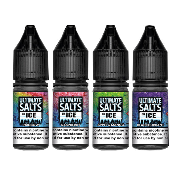 10mg Ultimate Puff Salts On Ice 10ml Flavoured Nic Salts (50VG/50PG) - ZERO VAPE STORE