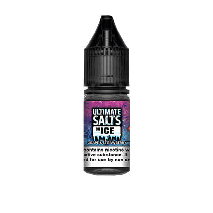 10mg Ultimate Puff Salts On Ice 10ml Flavoured Nic Salts (50VG/50PG) - ZERO VAPE STORE