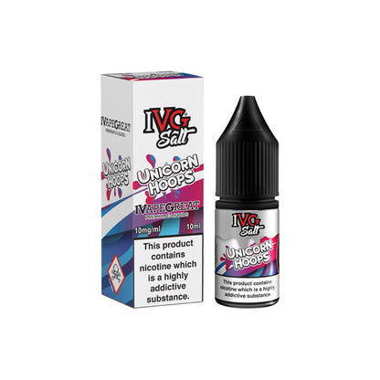 10mg I VG Salt 10ml Nic Salts (50VG/50PG) - ZERO VAPE STORE