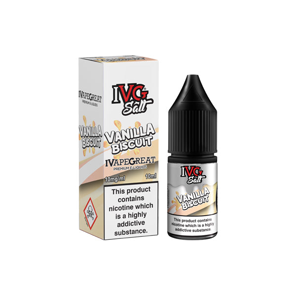 10mg I VG Salt 10ml Nic Salts (50VG/50PG) - ZERO VAPE STORE