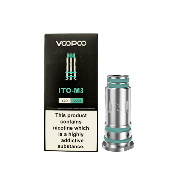 Voopoo ITO M Series Replacement Coils - 1.0Ω/1.2Ω - ZERO VAPE STORE