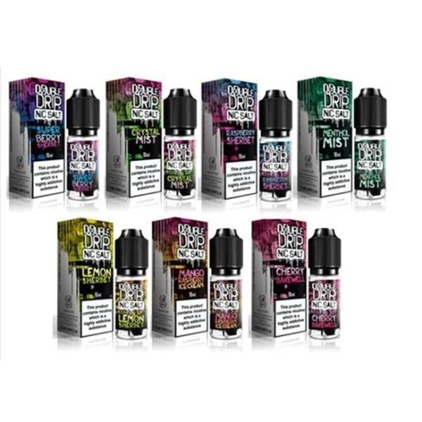 20MG Double Drip 10ML Flavoured Nic Salts E Liquid - ZERO VAPE STORE