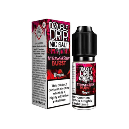 20MG Double Drip 10ML Flavoured Nic Salts E Liquid - ZERO VAPE STORE