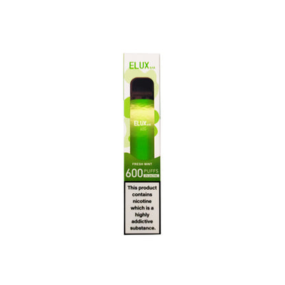 20mg Elux Bar Disposable Vape 600 Puffs - ZERO VAPE STORE