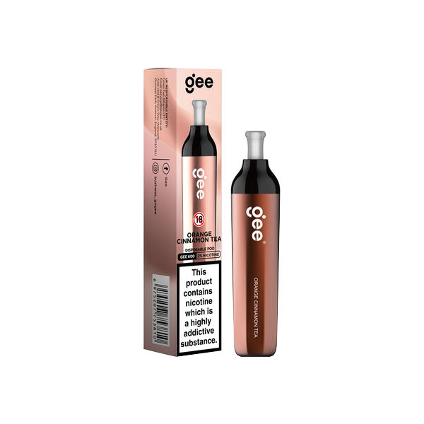 20mg ELF BAR Gee 600 Disposable Pod Vape Device 600 Puffs - ZERO VAPE STORE