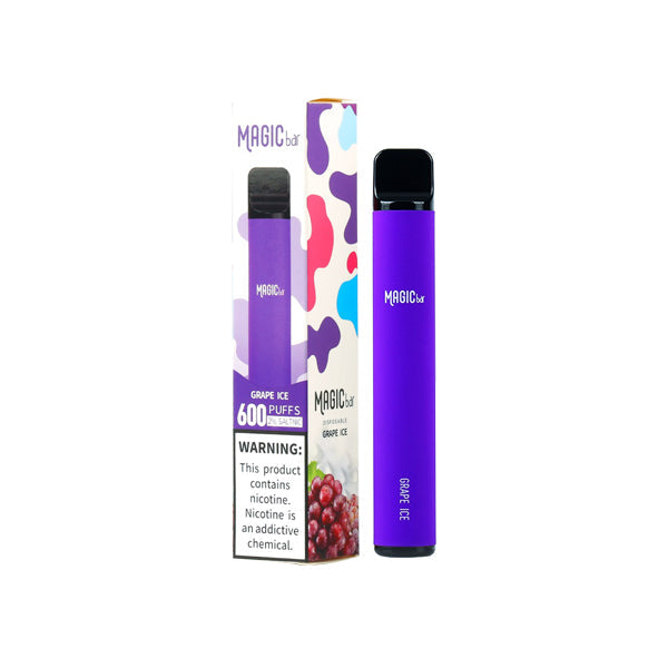 20mg Magic Bar Disposable Vape Pen 600 Puffs - ZERO VAPE STORE