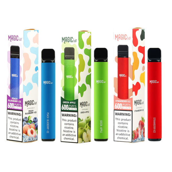 20mg Magic Bar Disposable Vape Pen 600 Puffs - ZERO VAPE STORE