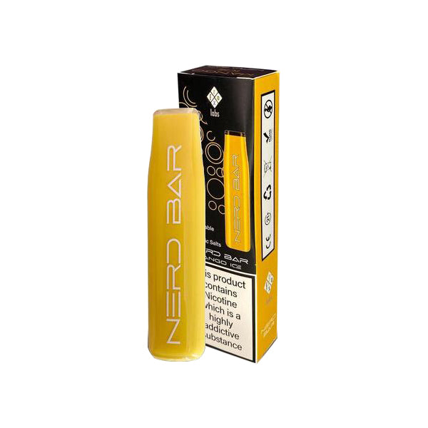 20mg Frax Labs Nerd Bar Disposable Vape Pod 500 Puffs - ZERO VAPE STORE