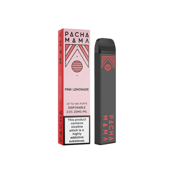 20mg Pacha Mama Disposable Vape Device 600 Puffs - ZERO VAPE STORE