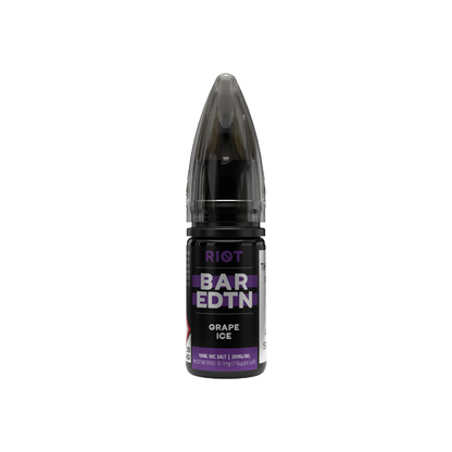 20mg Riot E-liquid BAR EDTN 10ml Nic Salts (50VG/50PG)