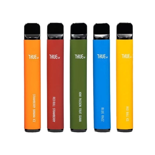 20mg True Bar Disposable Vape Pod 600 Puffs - ZEROVAPES STORE